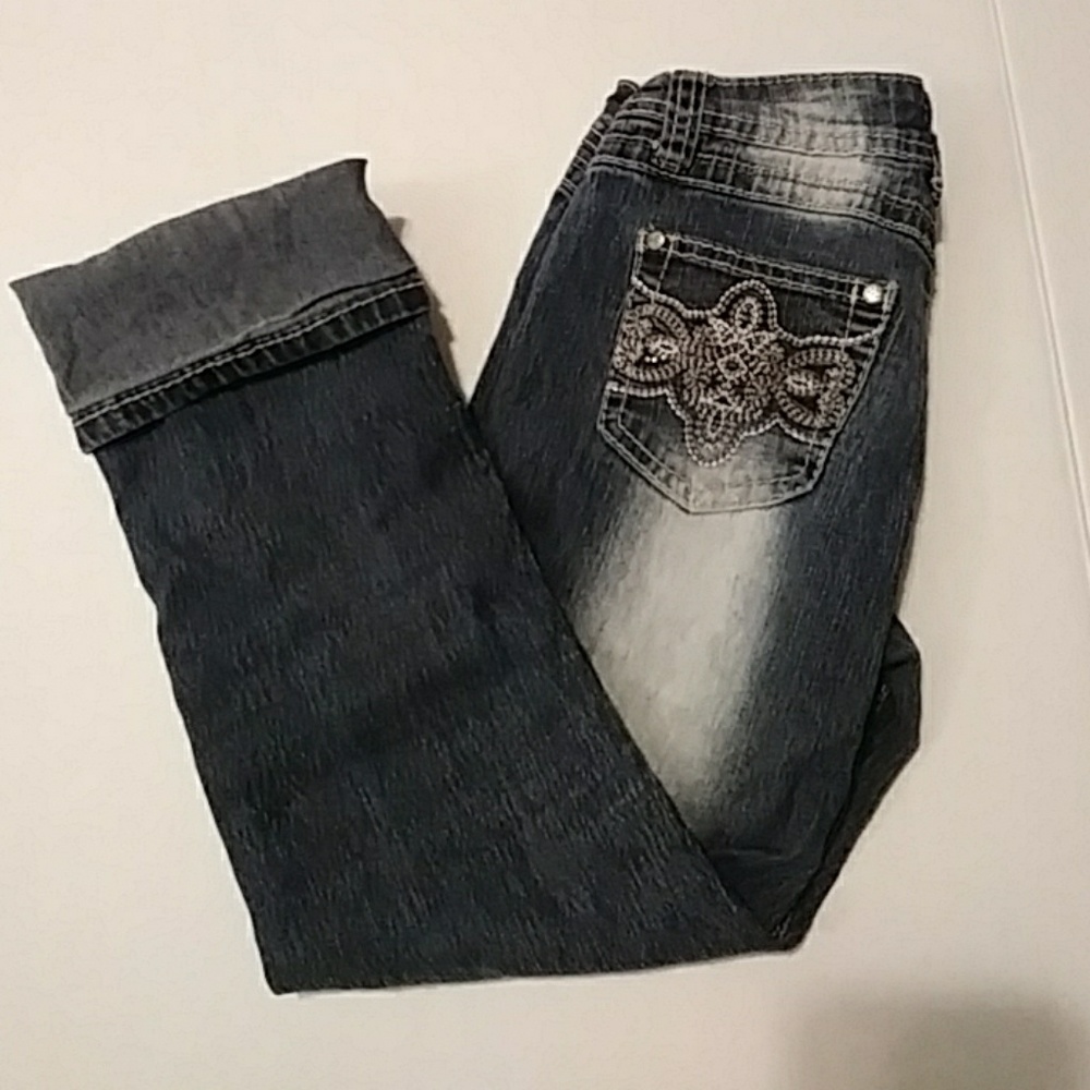 Angels Jeans Juniors Capri